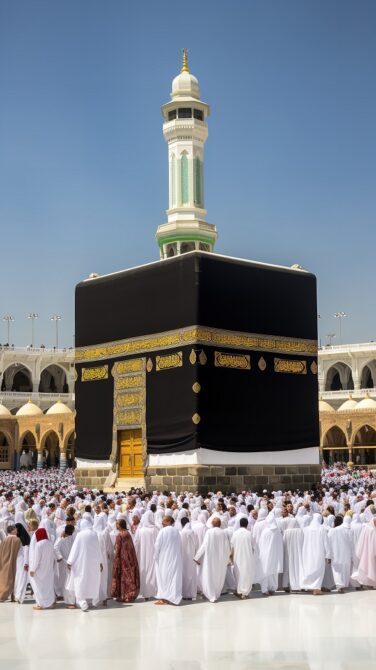 Découvrez les lieux clés du Hajj 2025 avec Chaima Travel : La Kaaba, Safa et Marwah, Mina, Mont Arafat, Muzdalifah, et la Mosquée du Prophète